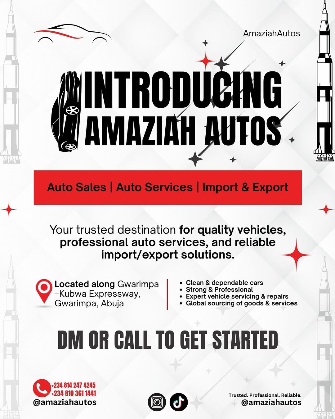 New & Ready: Your Reliable Ride Awaits in Abuja