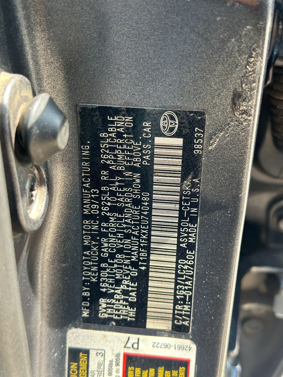 2014 Toyota Camry: Spotless & Ready to Own