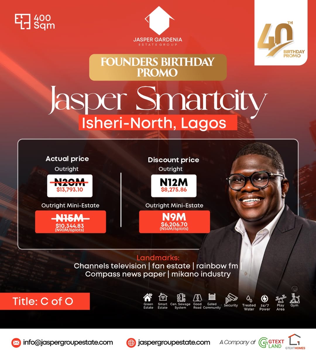 Own Your Future in Lagos’ Fastest-Growing Smart City