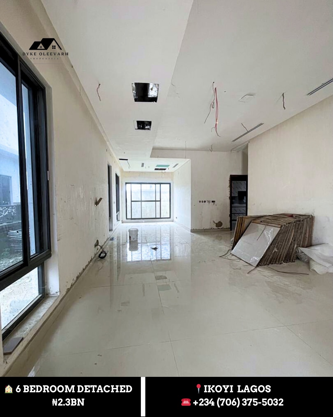 6-Bed Ikoyi Estate Gem with Resort-Style Pool & Gym