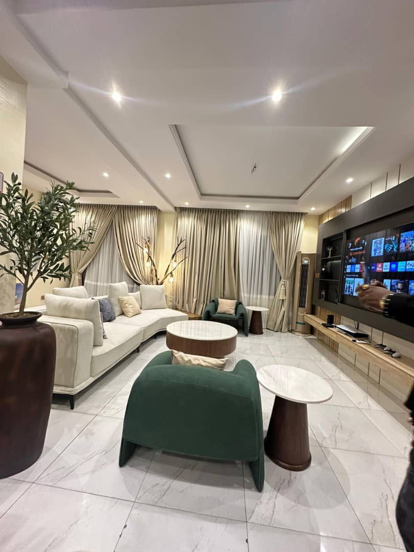 Lekki Phase 1: 2-Bed Haven with PS5 & Snooker