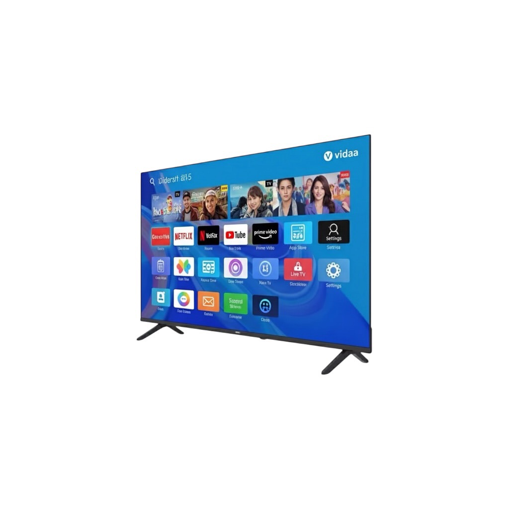 Hisense Mora 32″ Frameless Smart TV: Crisp Viewing, 1-Year Warranty