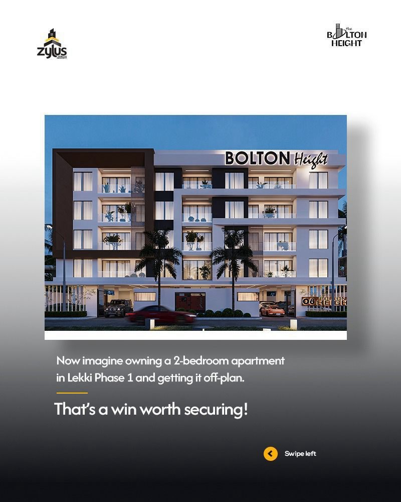 Bolton Height: Your 2-Bedroom Oasis in Lekki Phase 1