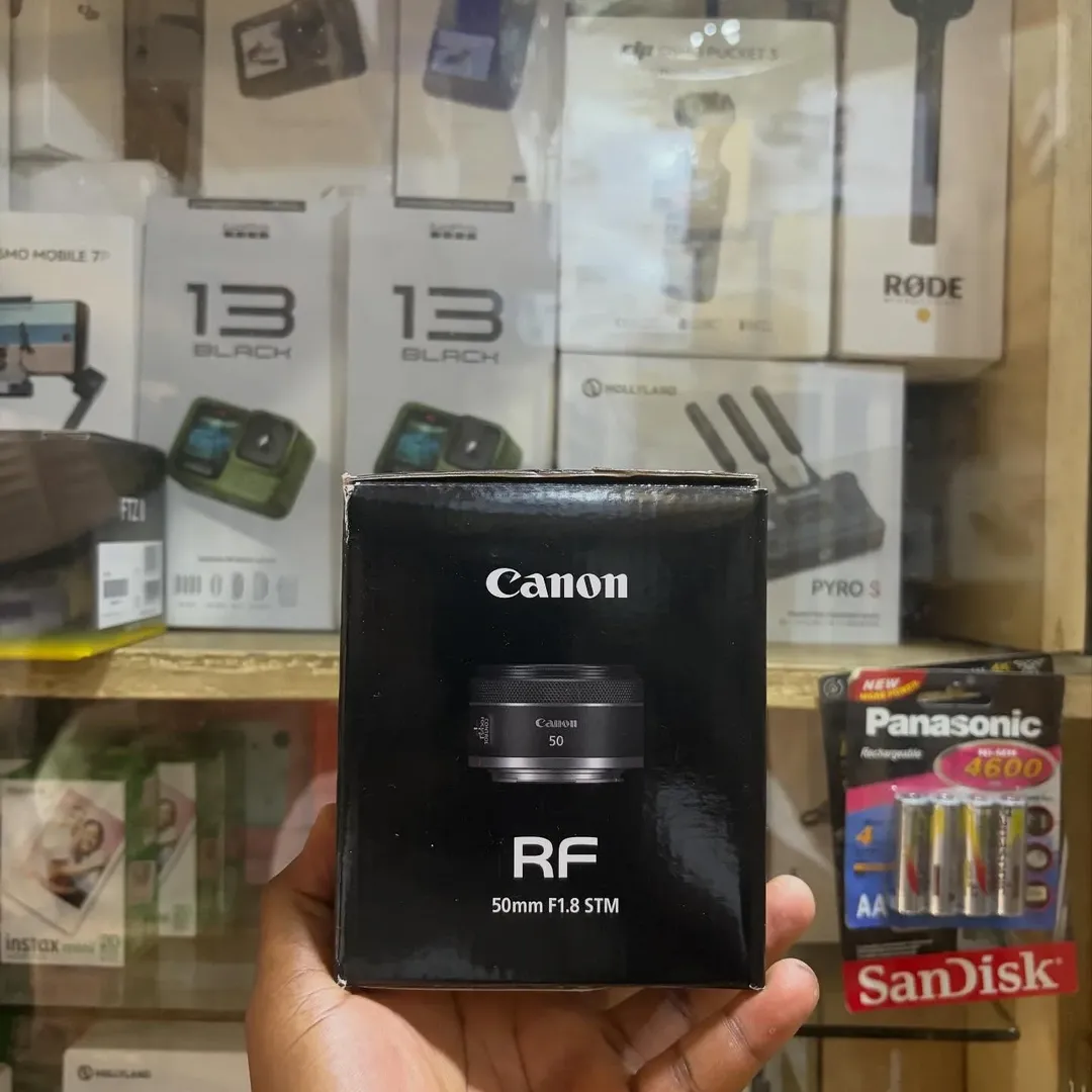 Brand New Canon RF 50mm F/1.8 Lens – N150,000