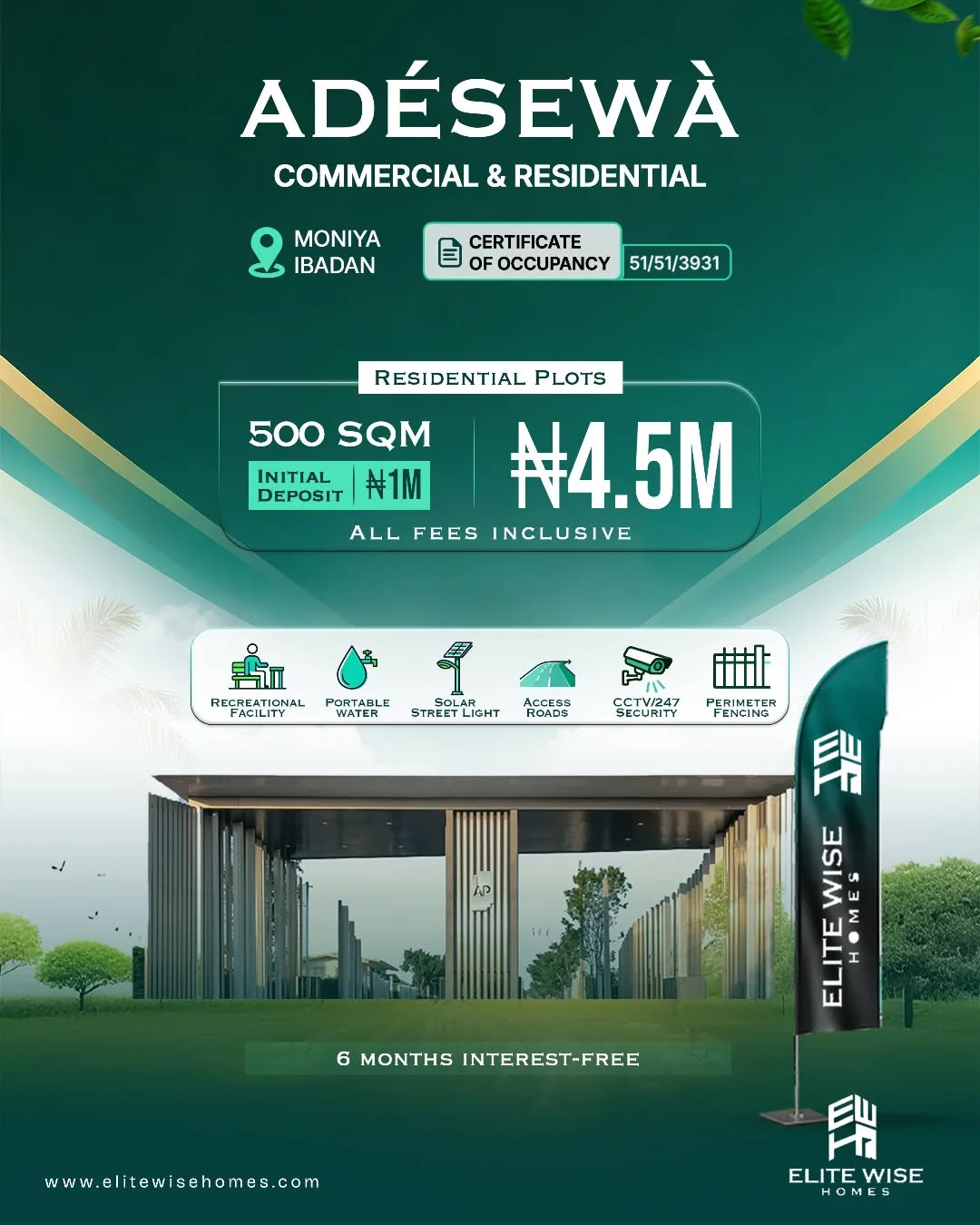 Secure Your Future in Ibadan’s Fastest-Growing Corridor