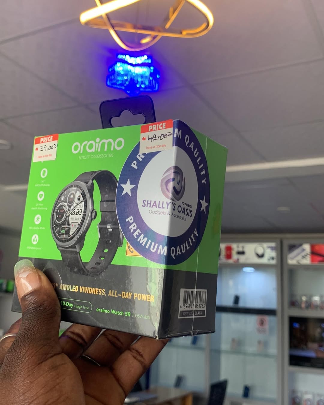 ORAIMO Watch 5R: 10-Day Power & AMOLED Style