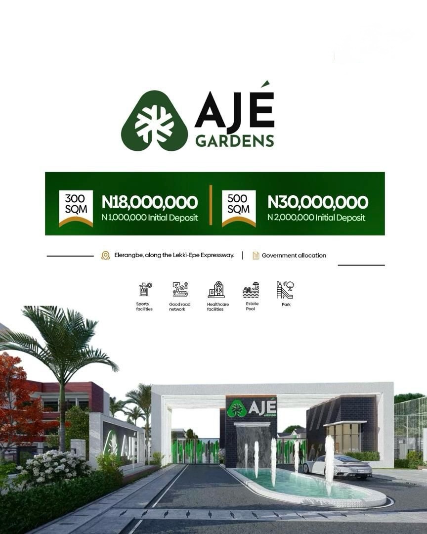 Secure Your Future in Ajé Gardens’ Serene Paradise