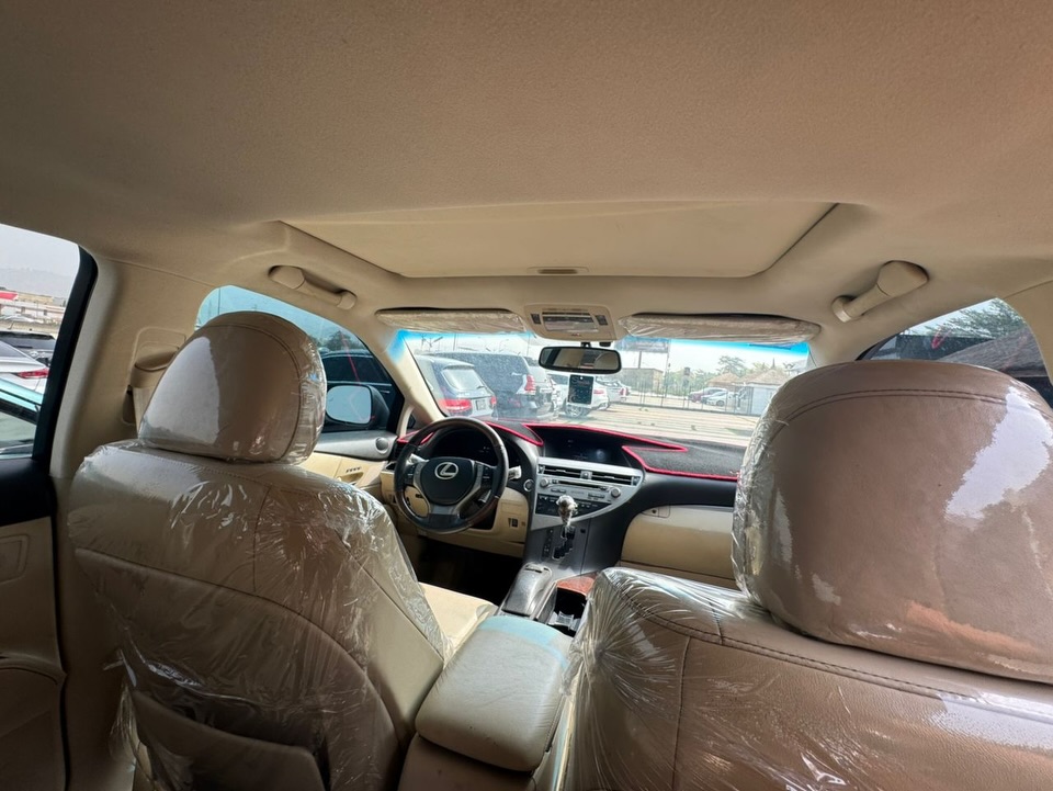 Unregistered Lexus RX350: Drive Now, No Stories