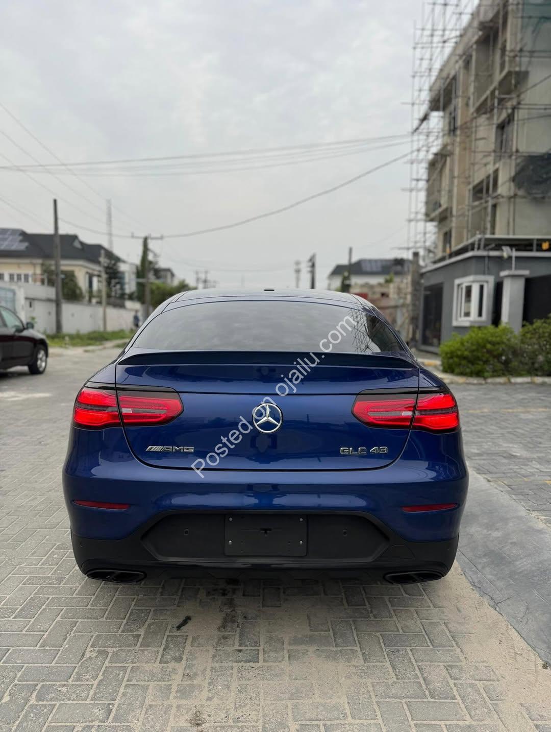 2018 Mercedes-AMG GLC 43 Coupé: Indigo Blue & Red Stitch Luxury