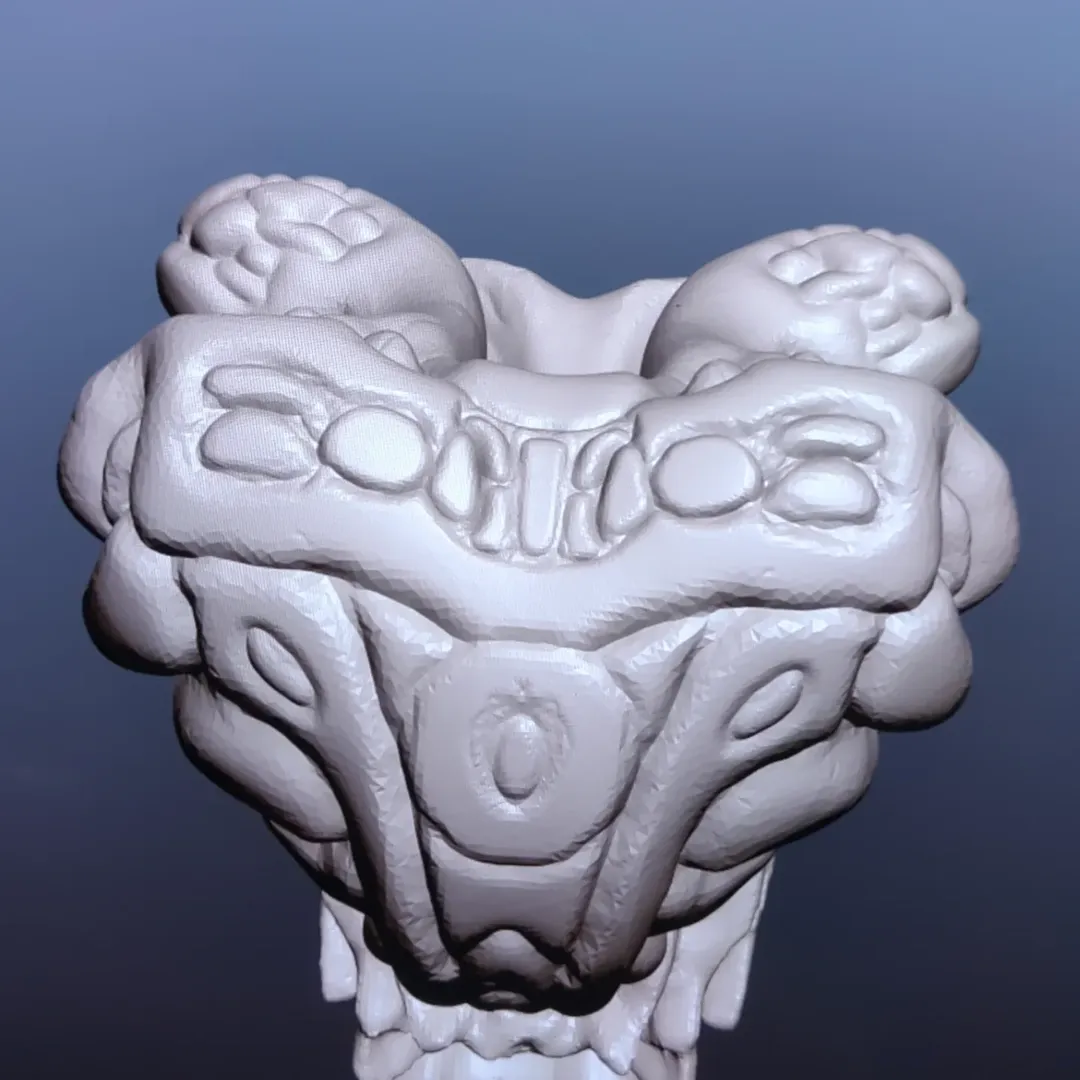 Unleash the Unreal: Creepy Monster 3D Sculpt