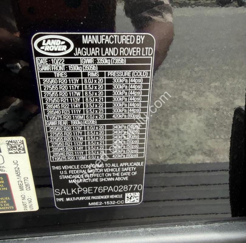 2023 Range Rover Vogue: 15k Miles, Mint & Duty-Paid