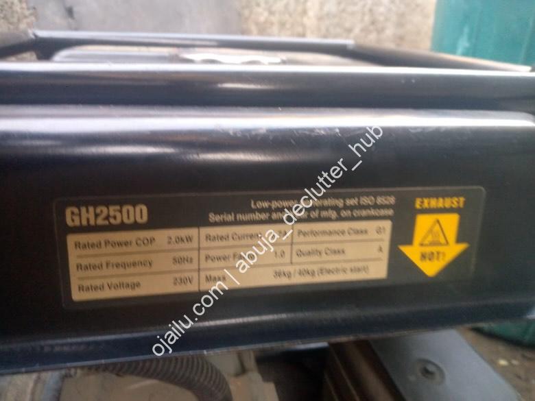 Powerful Generator – ₦350K – Galadima