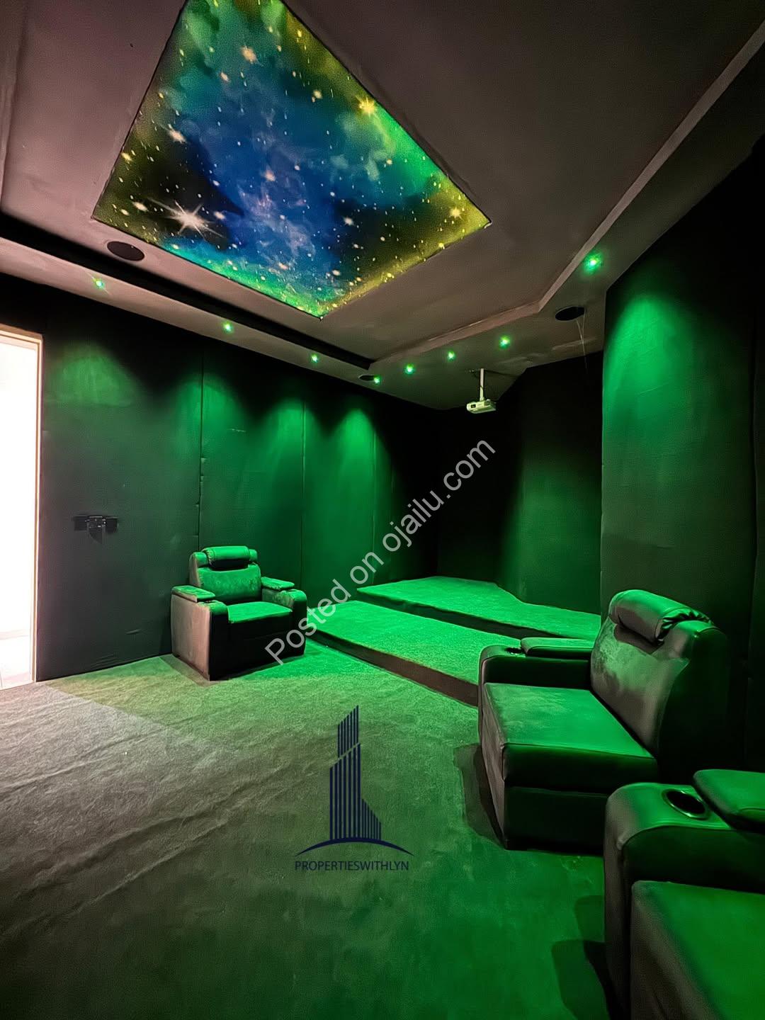 Lekki’s Ultimate 5-Bed Estate with Private Cinema & Pool