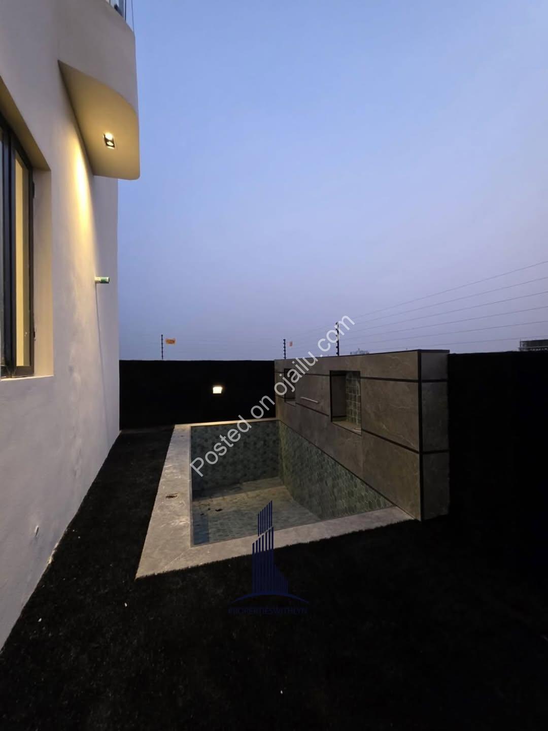 Lekki’s Ultimate 5-Bed Estate with Private Pool & Cinema