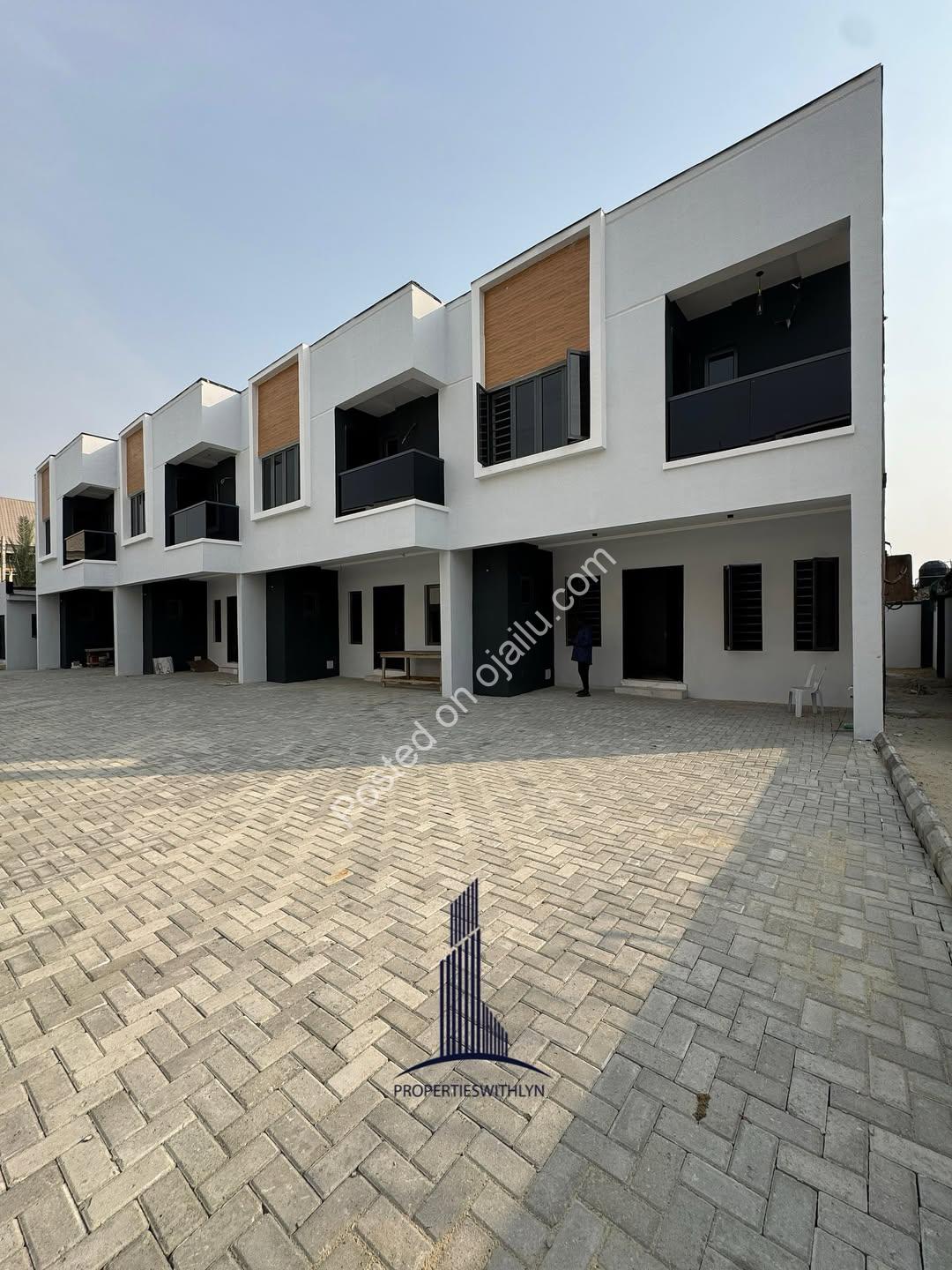 Sleek 4-Bed Terrace Duplex in Sangotedo