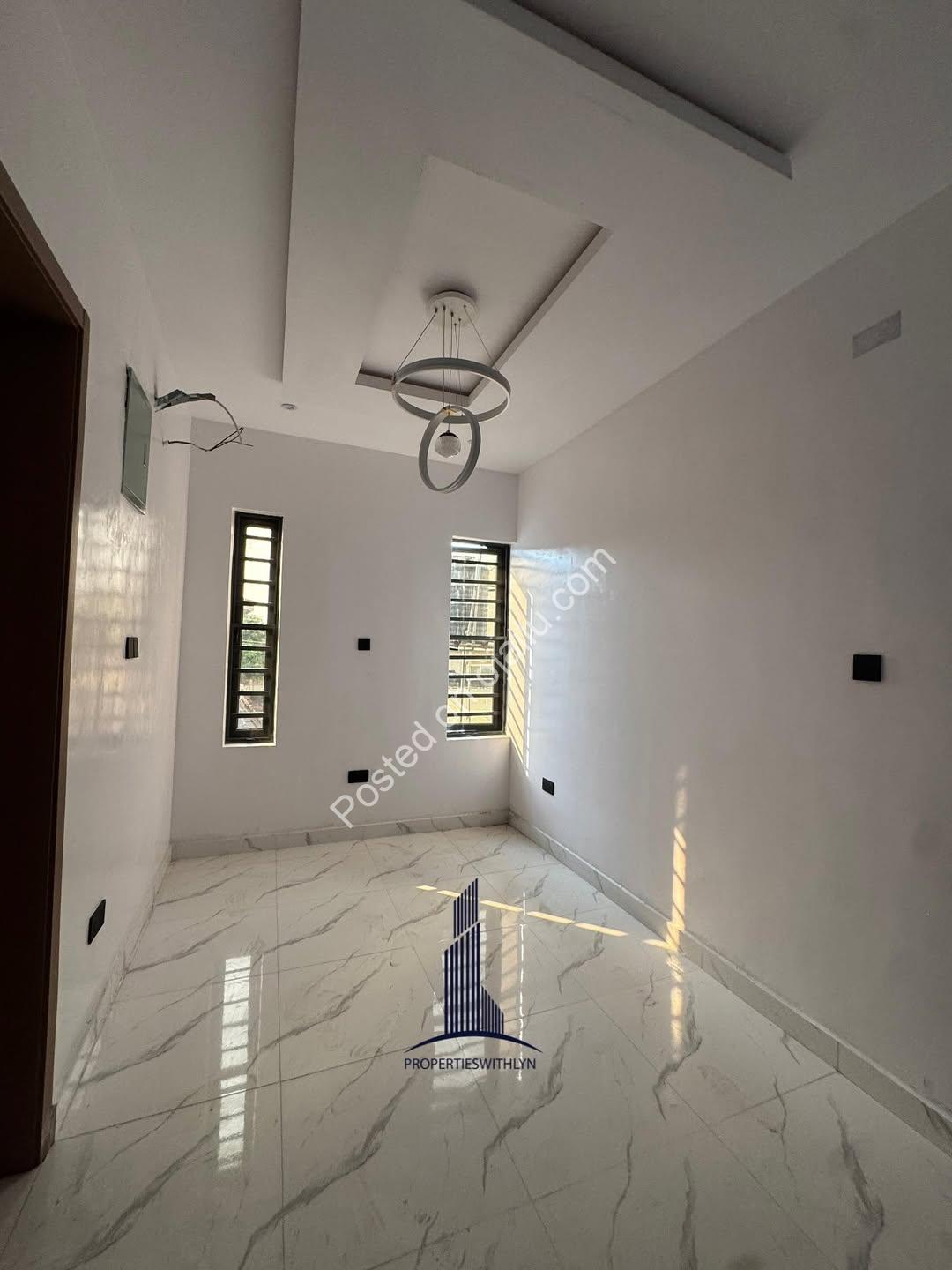 Sleek 4-Bed Terrace Duplex in Sangotedo