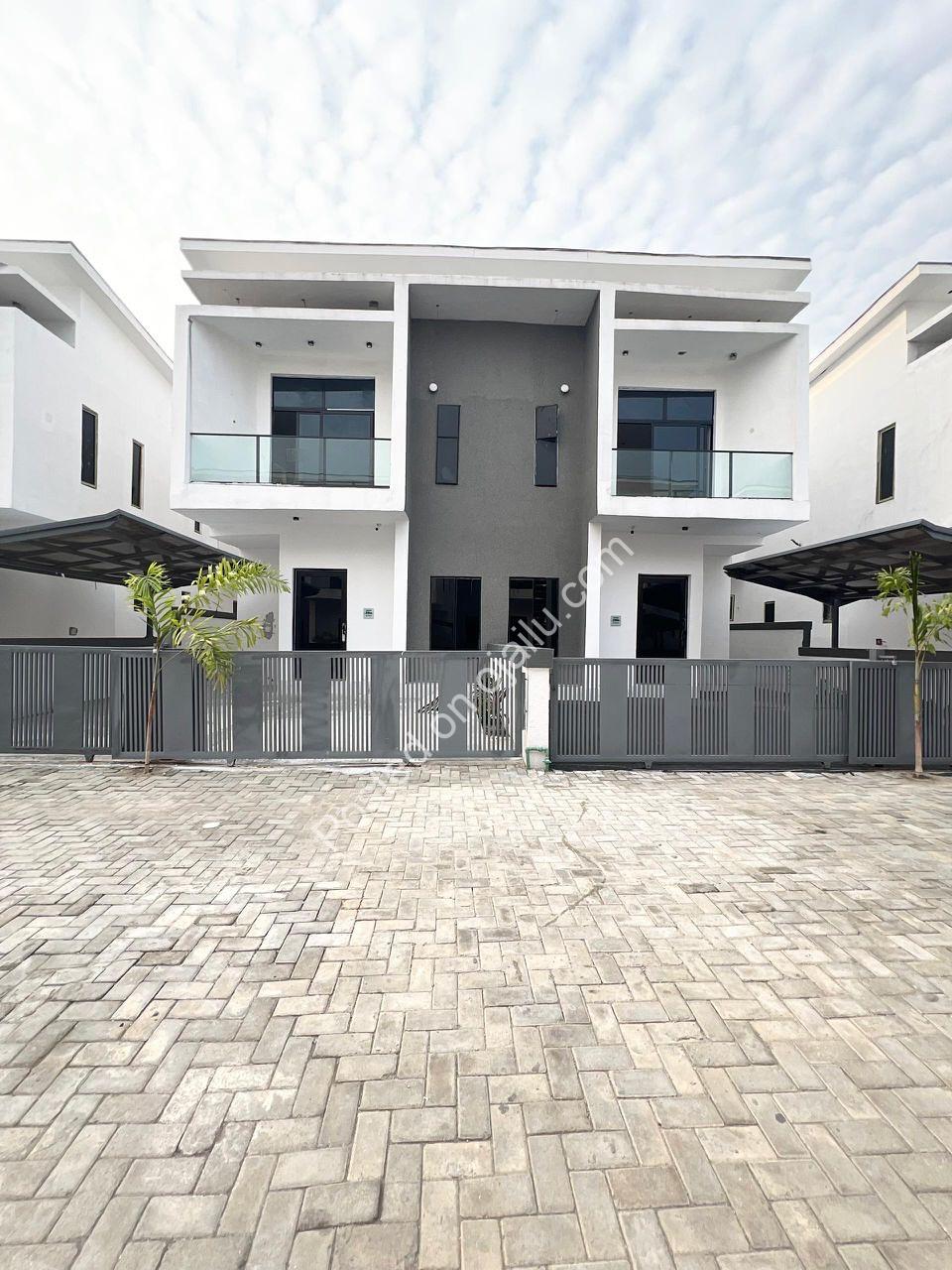 Lekki’s Finest 4-Bed Semi-Detached Haven
