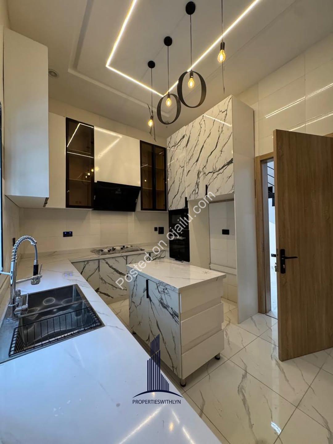 Spacious 4-Bedroom Duplex with 4-Car Driveway in Sangotedo