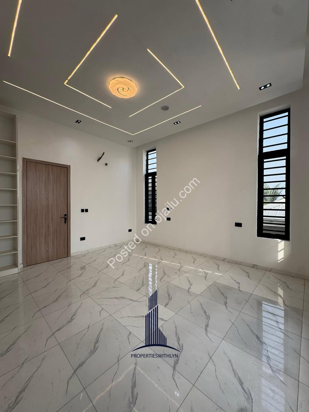 Spacious 4-Bedroom Duplex with 4-Car Driveway in Sangotedo