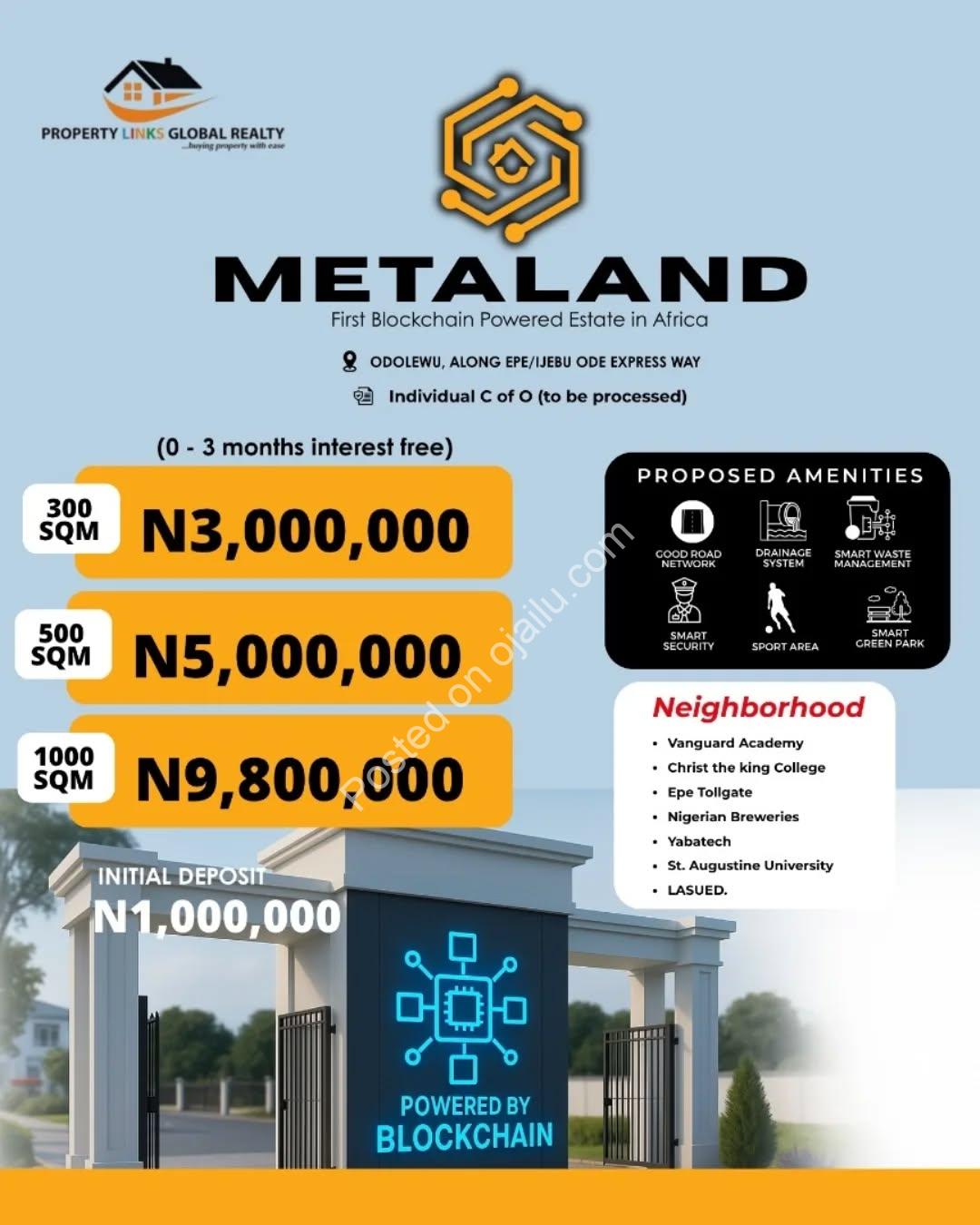 Secure Your Future: Prime Land in Epe’s Tech-Powered Estate
