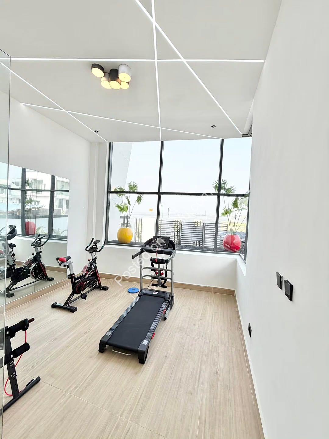 5-Bed Duplex with Cinema & Gym in Ajah