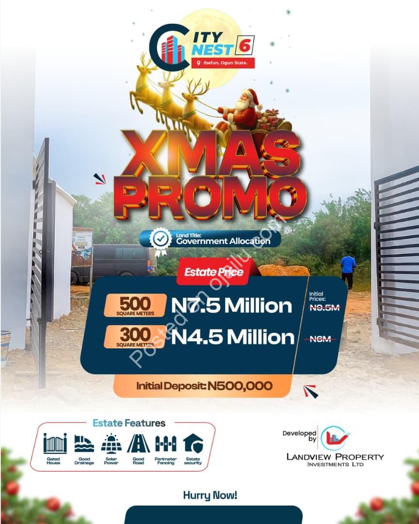 Festive Plots: Secure Your Future at Citynest Phase 6