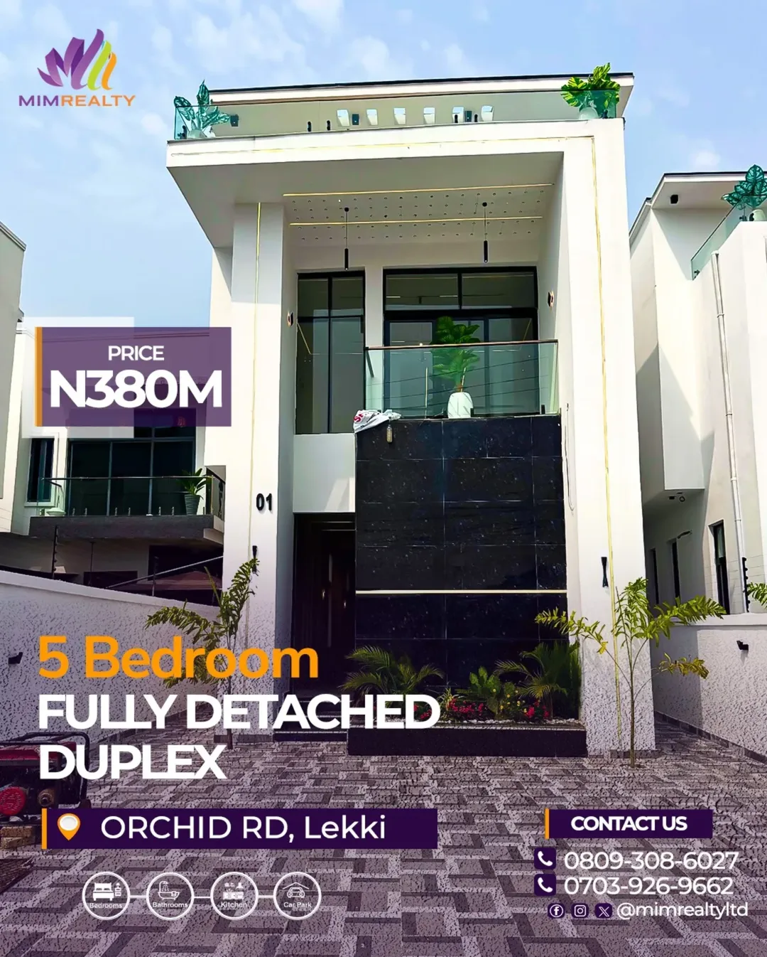 Lekki’s Elite 5-Bed Dulex with Private Pool