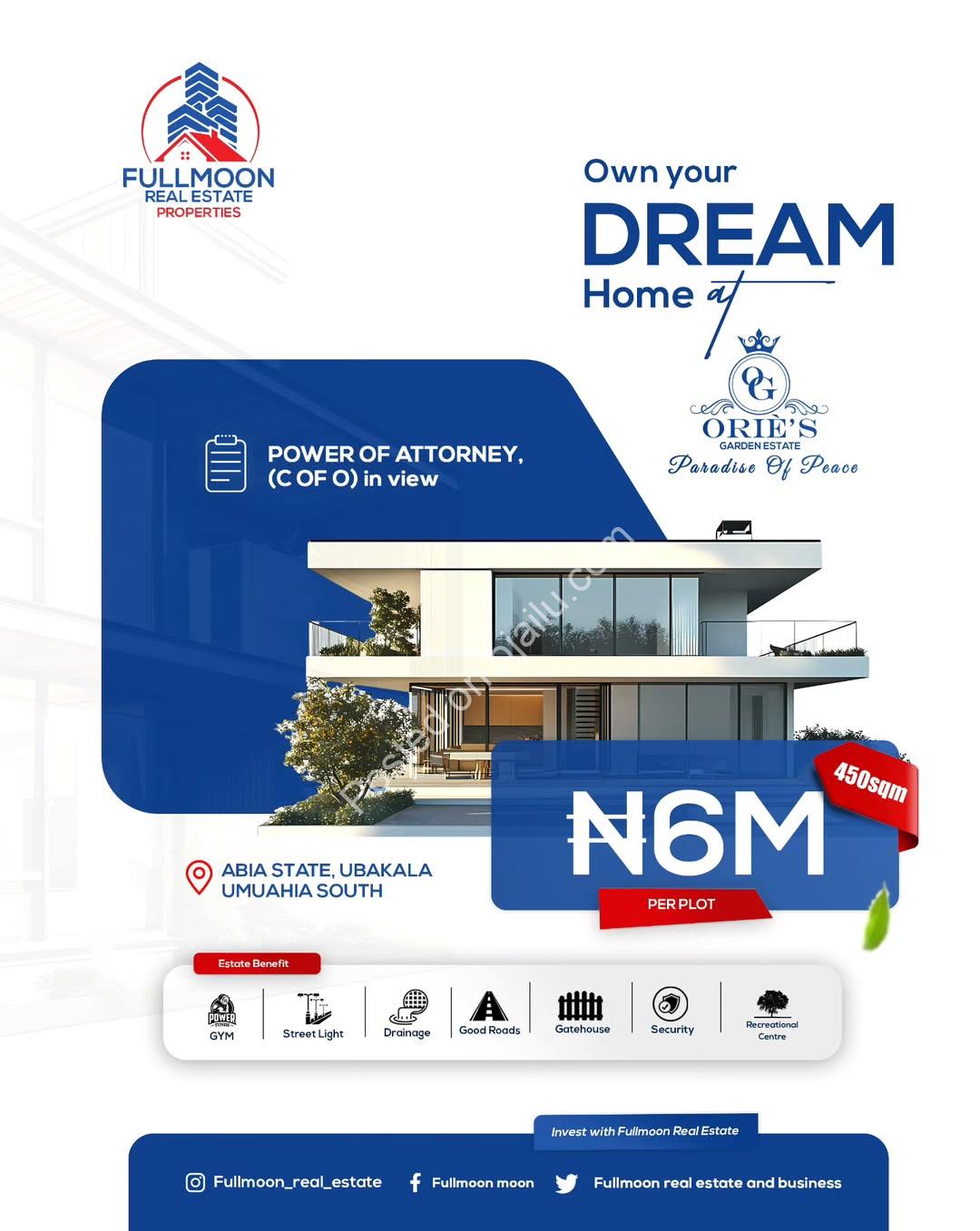 Own Your Abia Dream: Prime Land, Prime Life