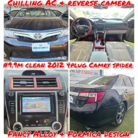 2012 Camry Spider: Pristine & Powerful 4-Plug Engine
