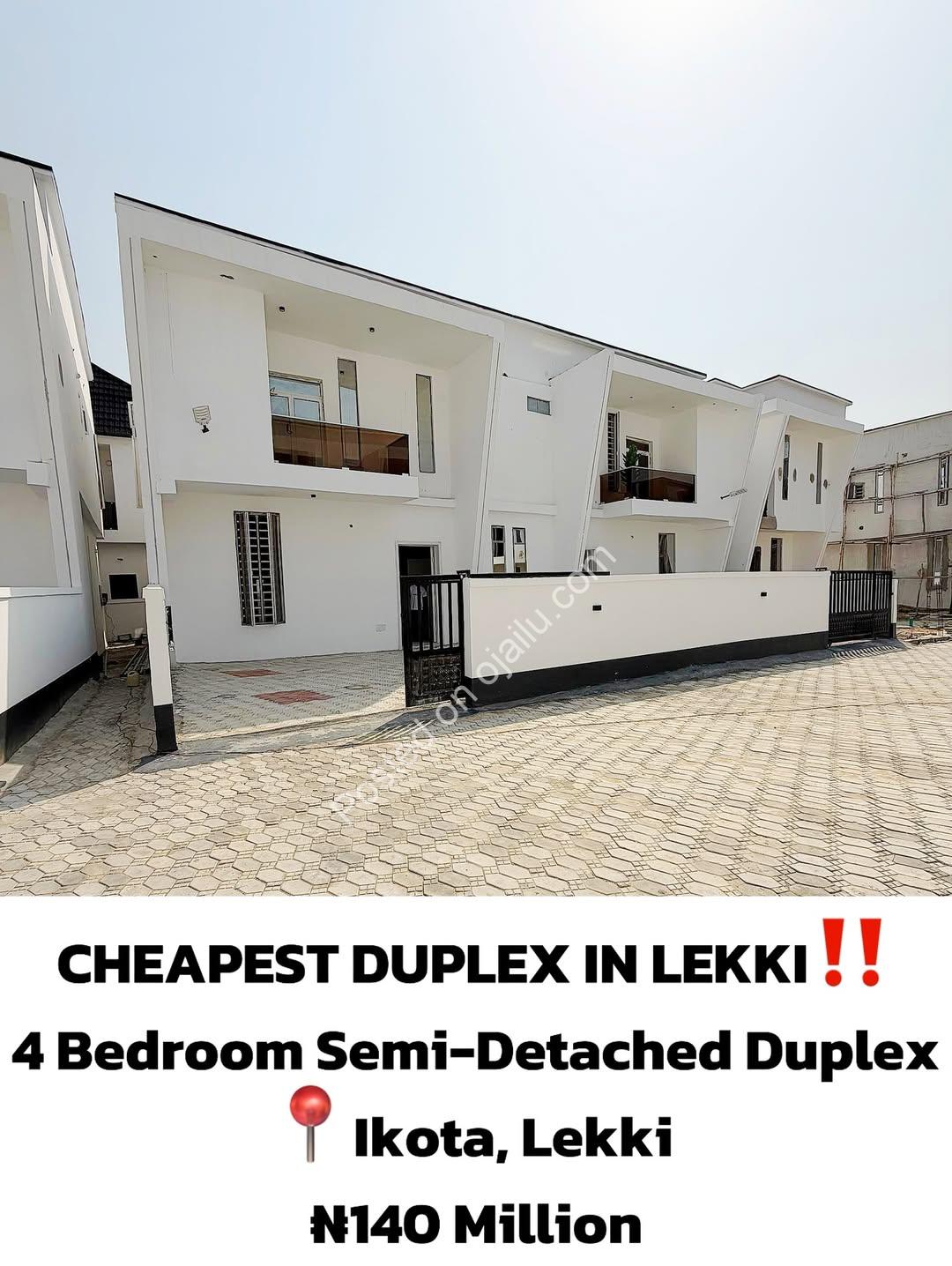 Lekki’s Priceless 4-Bedroom Haven