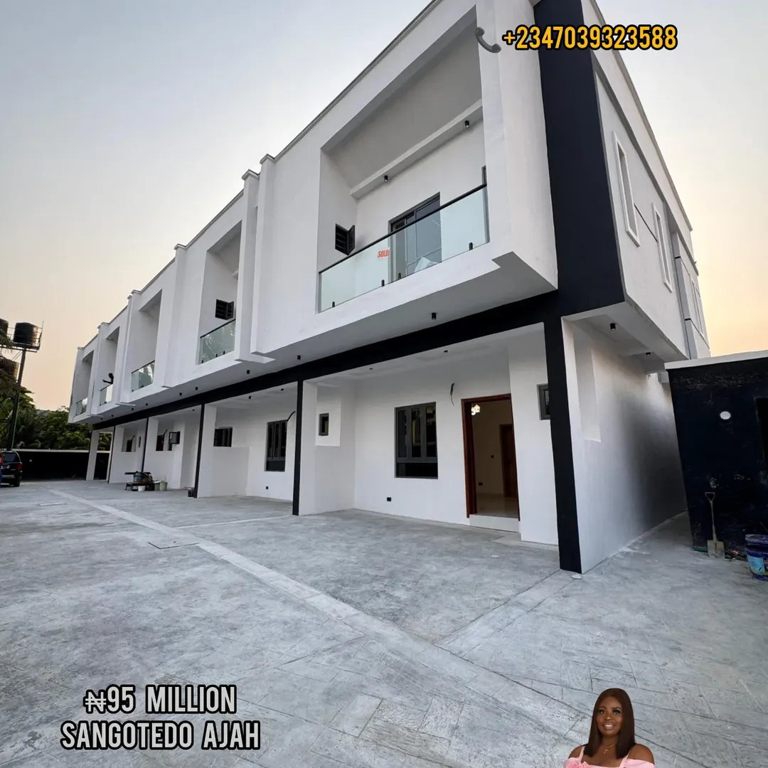 Stunning 3BR Terrace Duplex in Secure Sangotedo Estate