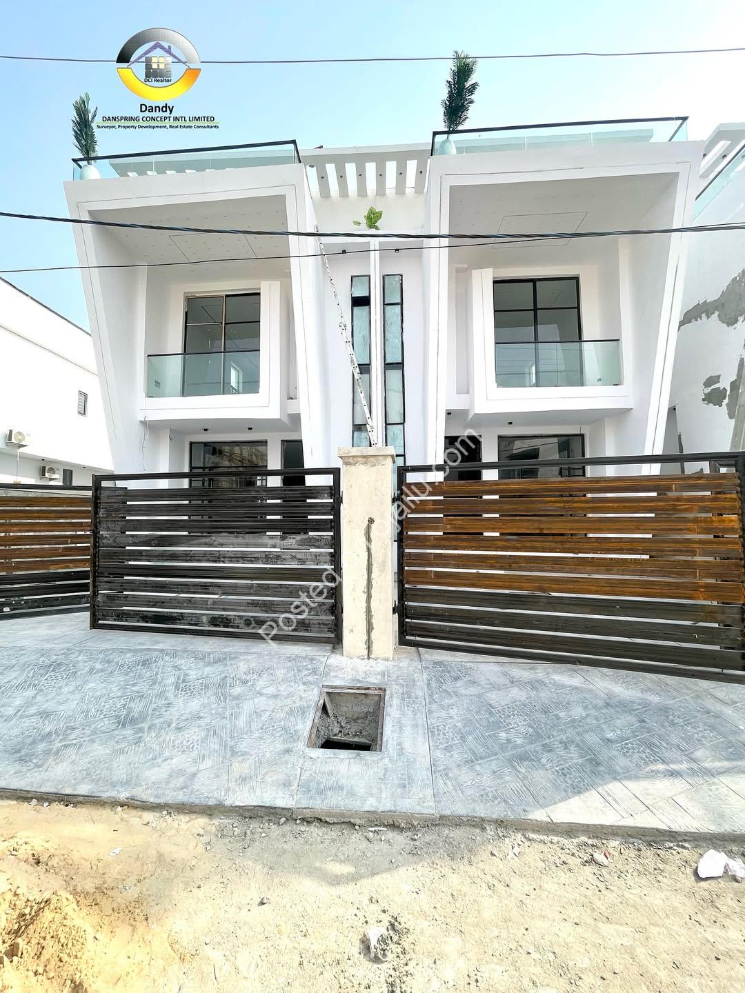 Lekki’s Finest: 4-Bedroom Ensuite Haven with BQ