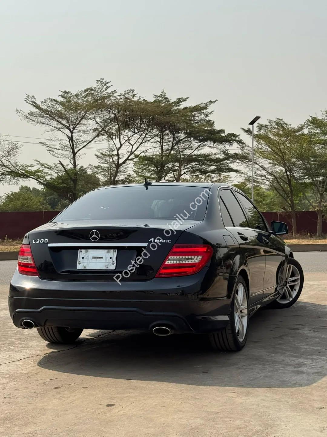 Luxury Duty-Paid 2012 Mercedes C300: Keyless & Open Roof