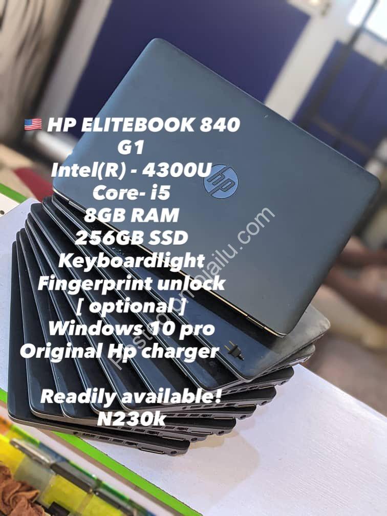 Unleash Elite Power: HP 840 G1 i5, 8GB/256GB, Fingerprint Ready!
