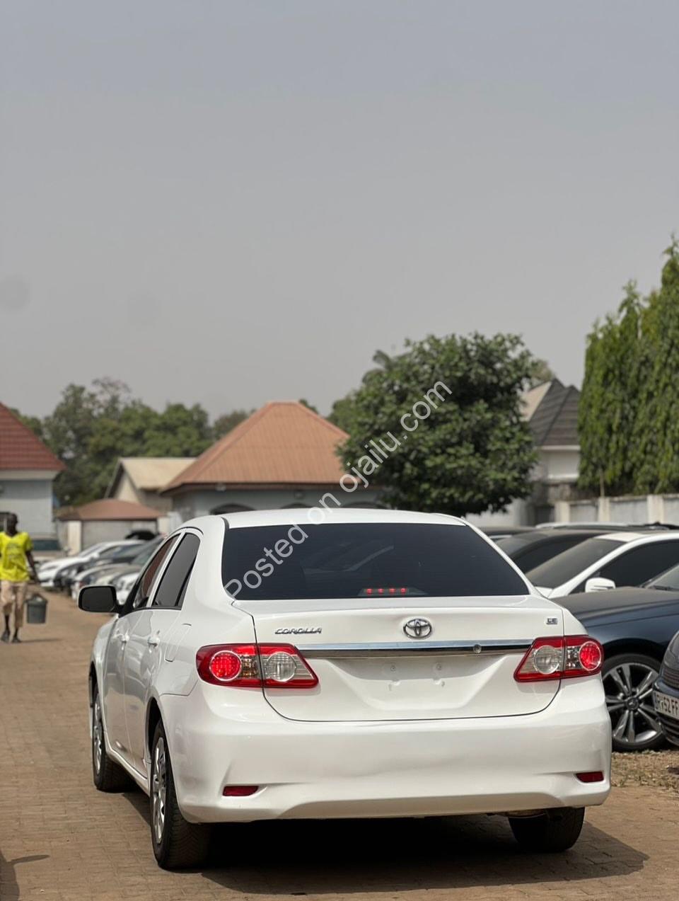 2012 Toyota Corolla: Duty-Paid, Ready for Kaduna