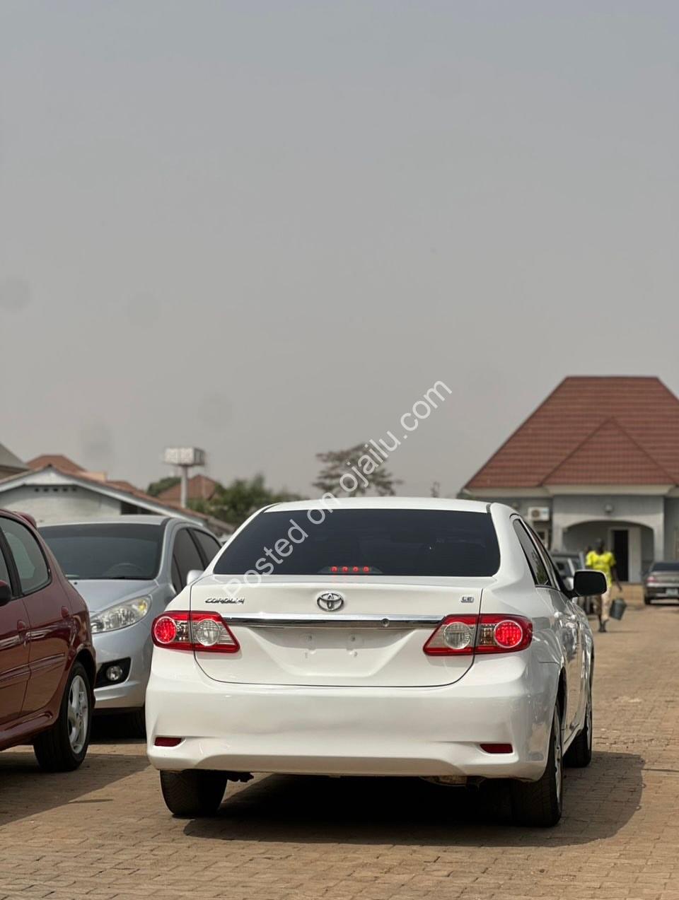 2012 Toyota Corolla: Duty-Paid, Ready for Kaduna
