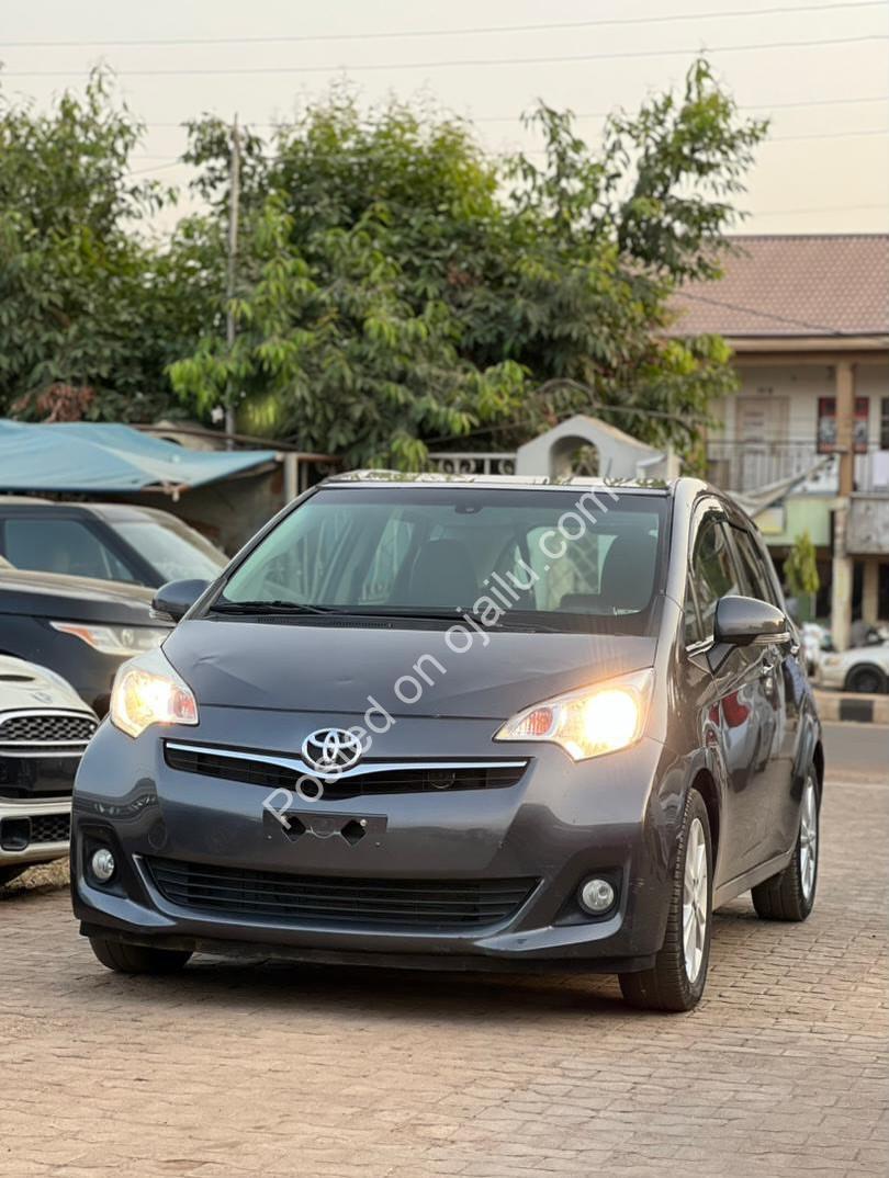 2012 Toyota Ractis Verso: 12.5M, Kaduna