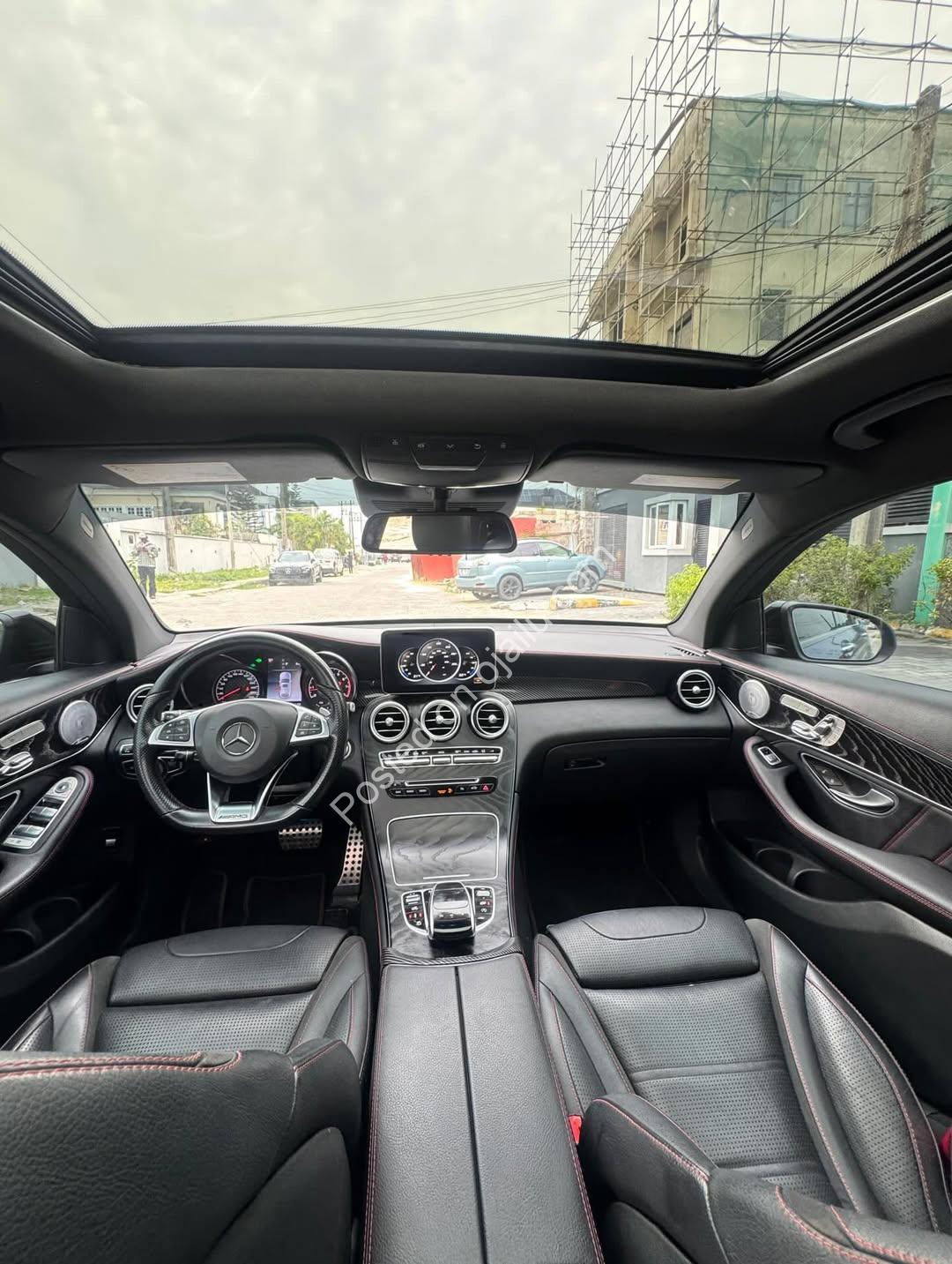 2018 Mercedes-AMG GLC 43 Coupé: Indigo Blue & Red Stitch Luxury