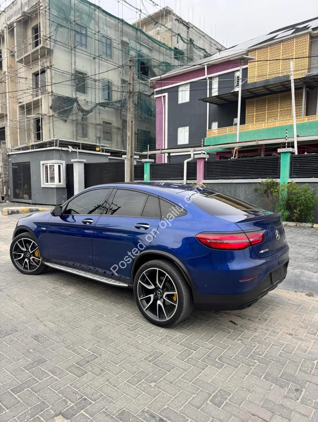 2018 Mercedes-AMG GLC 43 Coupé: Indigo Blue & Red Stitch Luxury