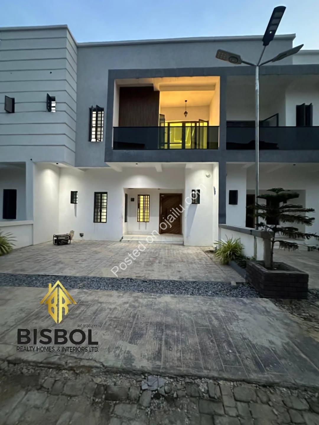 Move-In Ready 4BR Semi-Dulex in Ajah Lekki