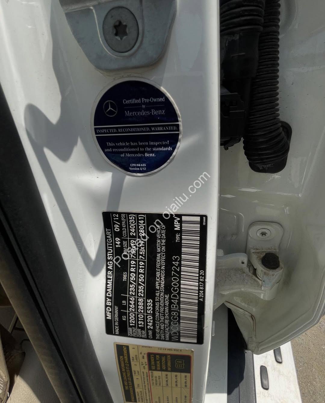 Imported GLK350 4MATIC: Luxury SUV, 19M Naira