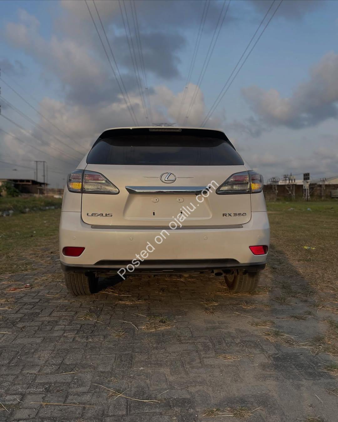 Luxury Lexus RX350: Sunroof & Tech, 19.5M Naira