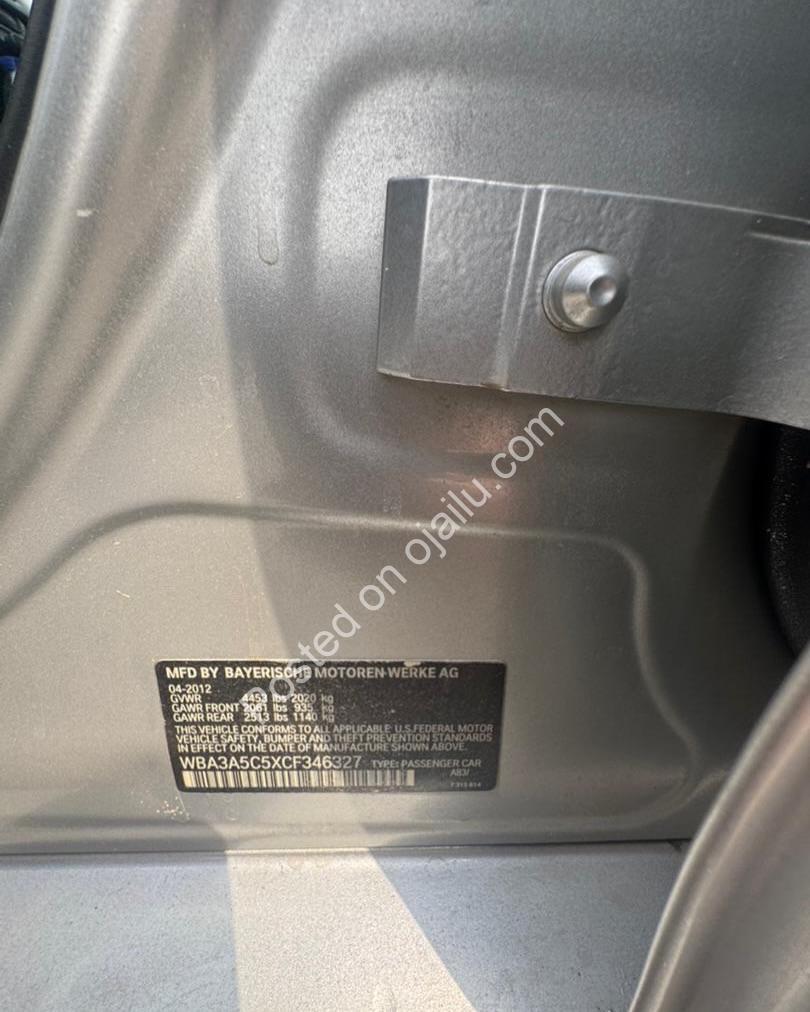 Low-Mileage Luxury: 2012 BMW 328i Turbo