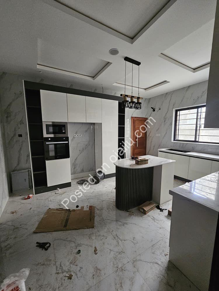 Grand 6-Bedroom Duplex with BQ in Secure Ojodu Estate