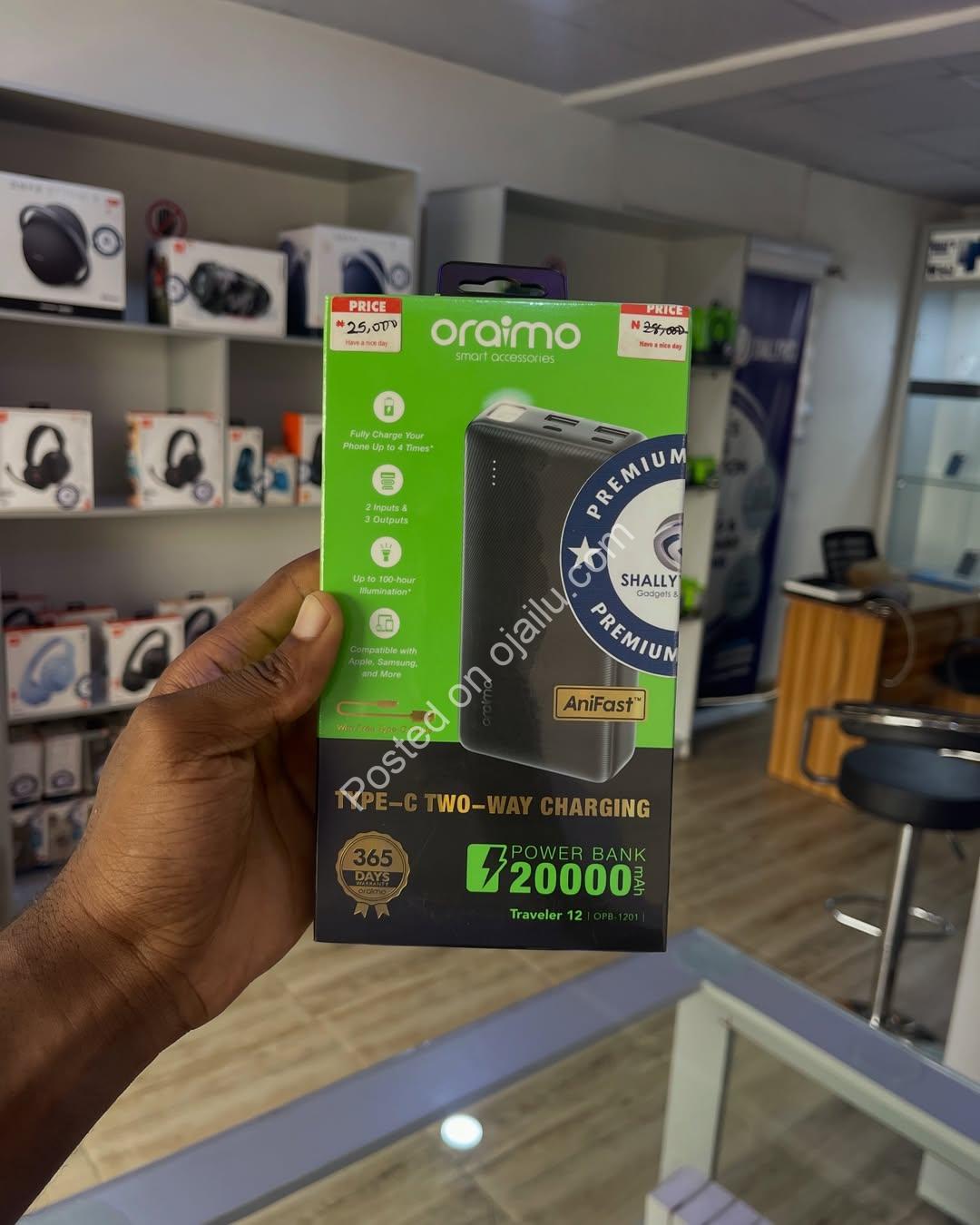 Oraimo Power Banks: Your Unstoppable Power Partner