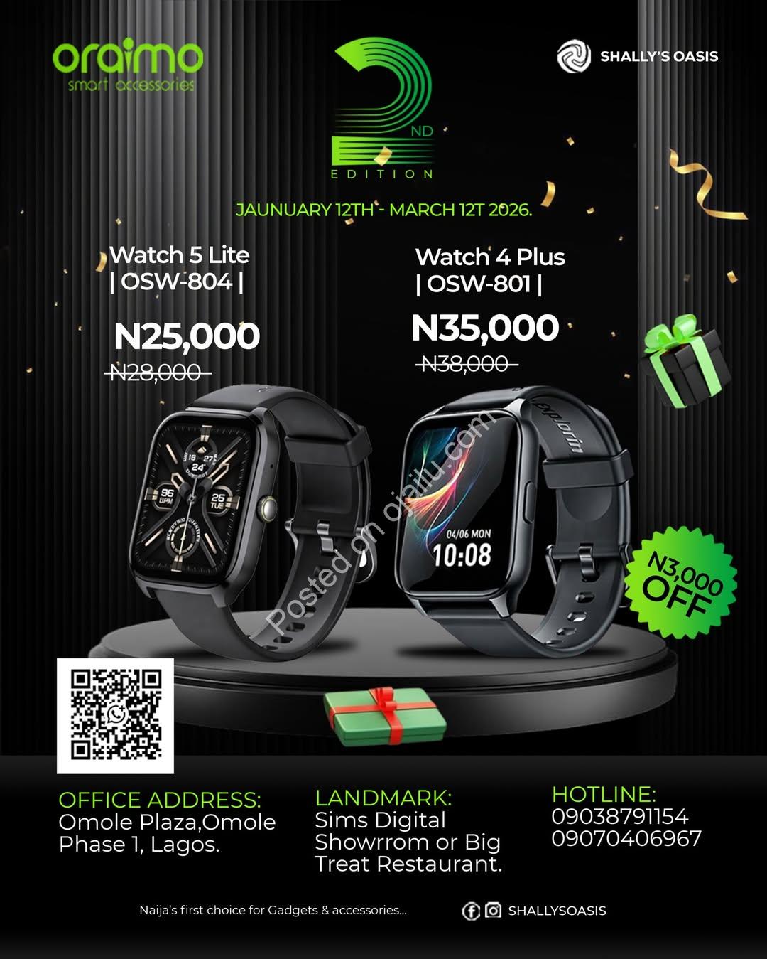 Final Call: Oraimo Tech Blowout—Grab Yours Now!