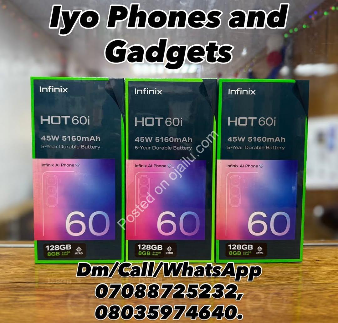 Unleash Power: Infinix Hot 60i | 120Hz & 45W Fast Charge