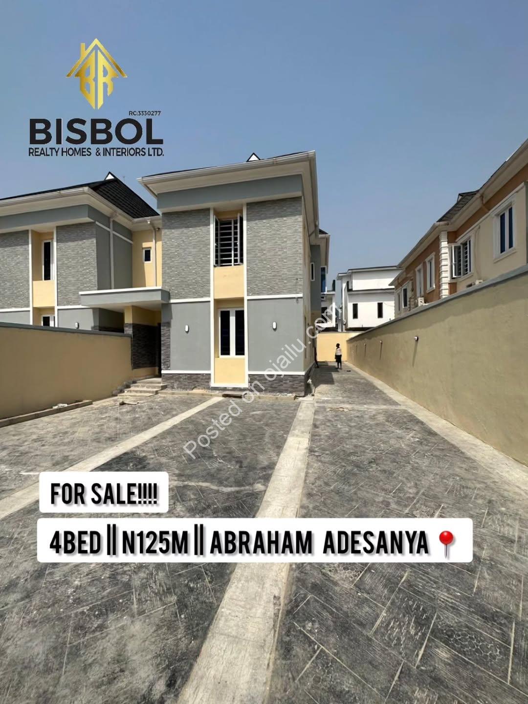 Move-In Ready 4BR Duplex in Prime Lekki