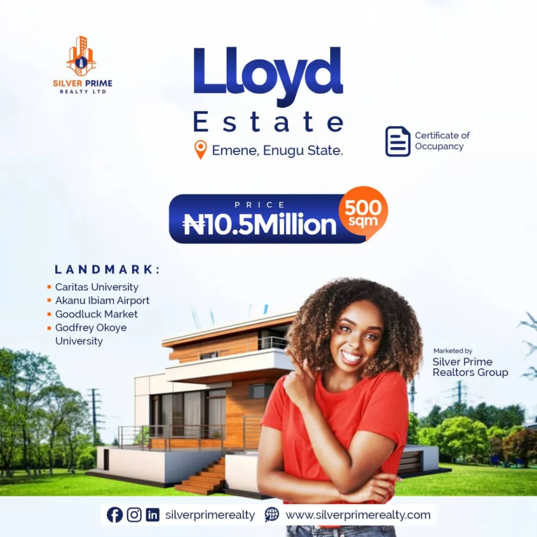 Serene 500SQM Paradise Near Enugu Airport