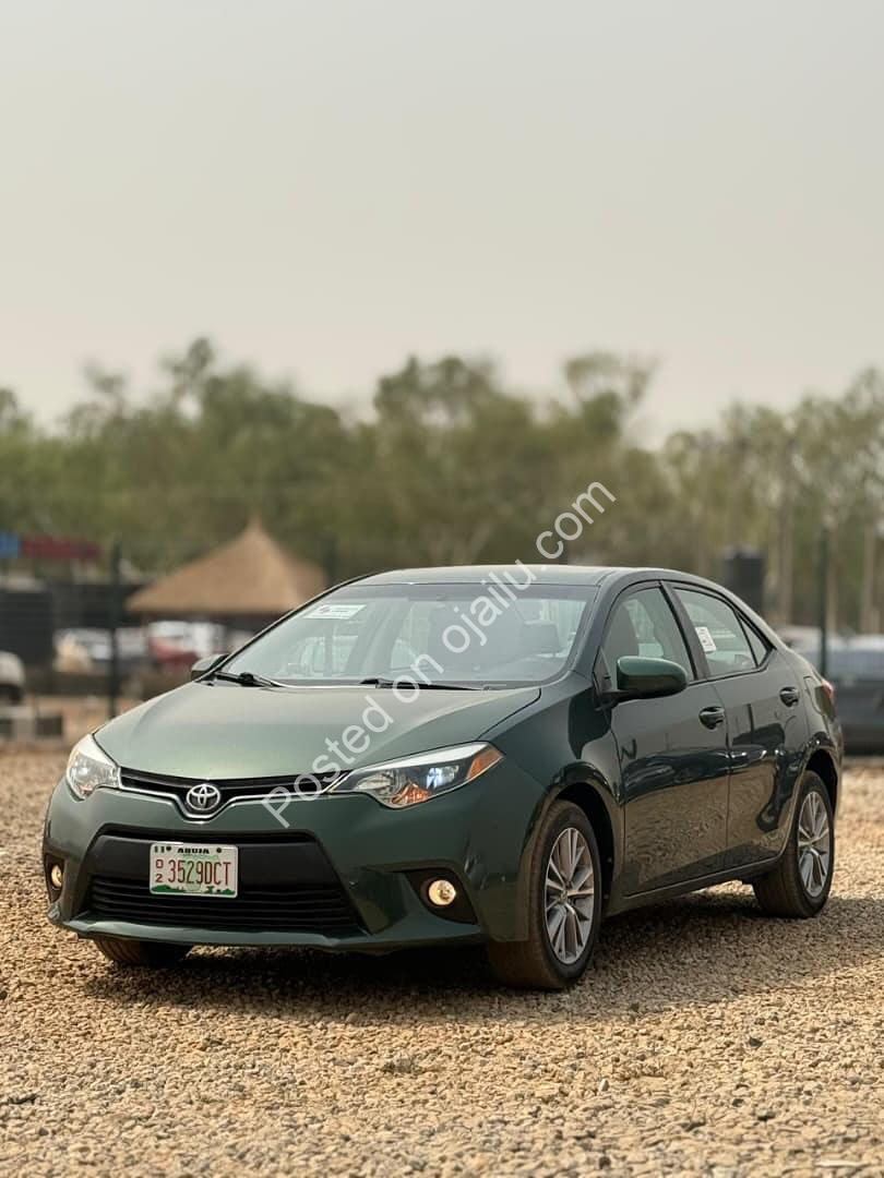 2015 Toyota Corolla: Loaded & Duty-Paid for ₦16.5M